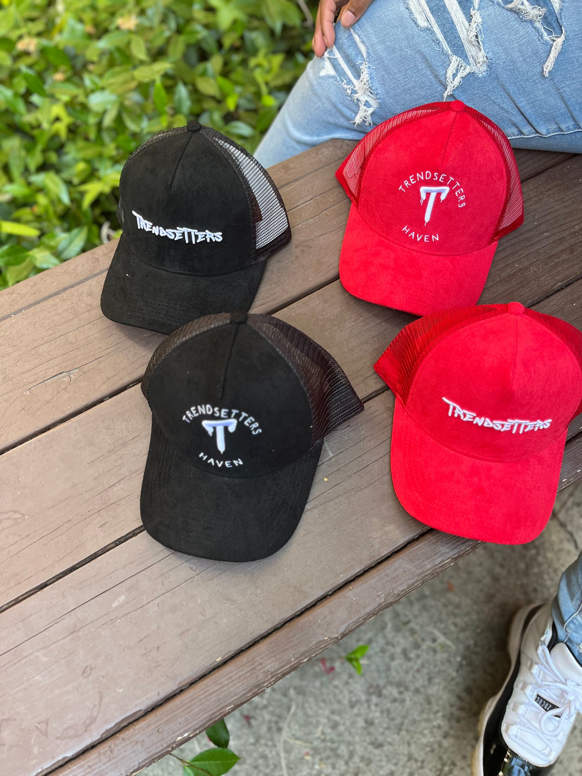 Trendsetters Suede Trucker Cap